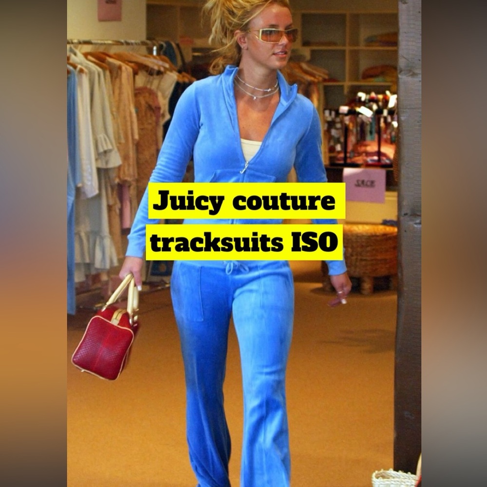 ISO of vintage juicy tracksuits.